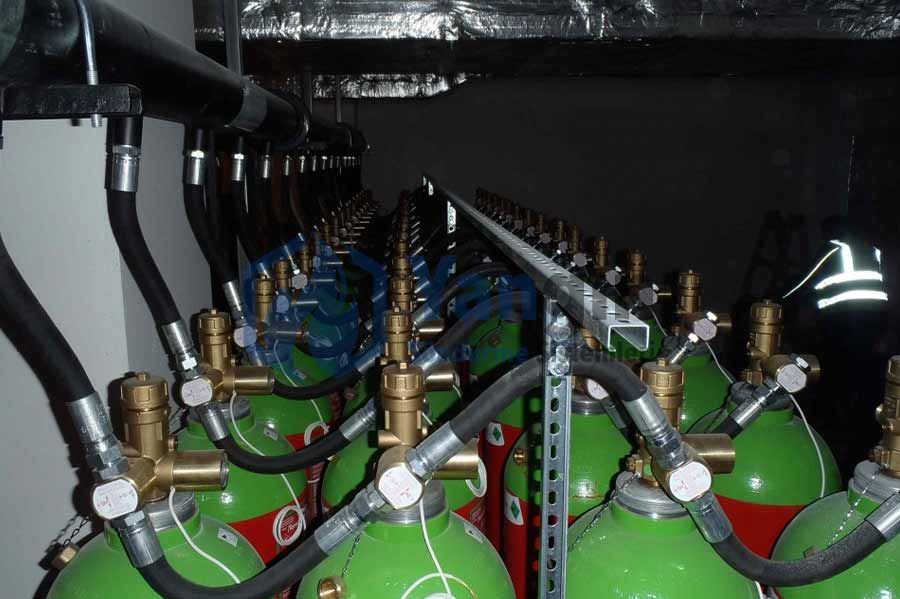 Argon Inert Gazlı Yangın Söndürme Sistemleri Özellikleri