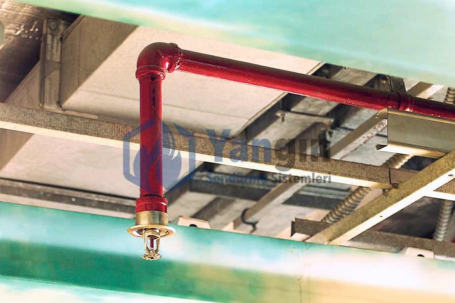 Islak, Kuru Borulu Sprinkler Yangın Söndürme Sistemleri