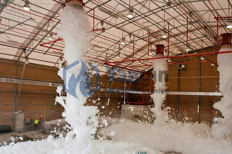 Köpüklü (FOAM) Söndürme Sistemleri - Yangın Söndürme Sistemleri