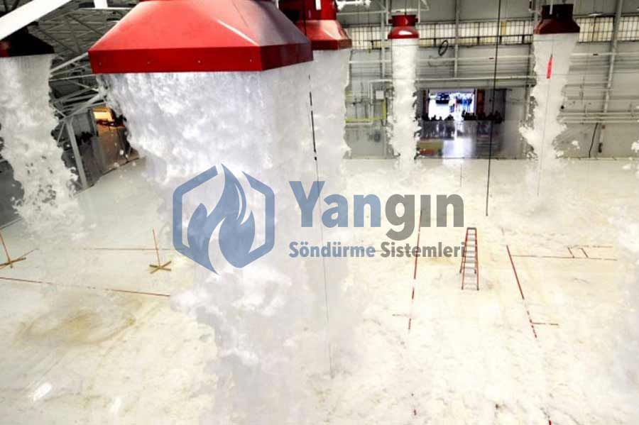 Köpüklü (FOAM) Söndürme Sistemleri Yangın Söndürme